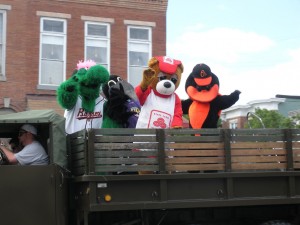 Some of Baltimore's favorite mascots can be found at the annual South Baltimore Little League Parade.